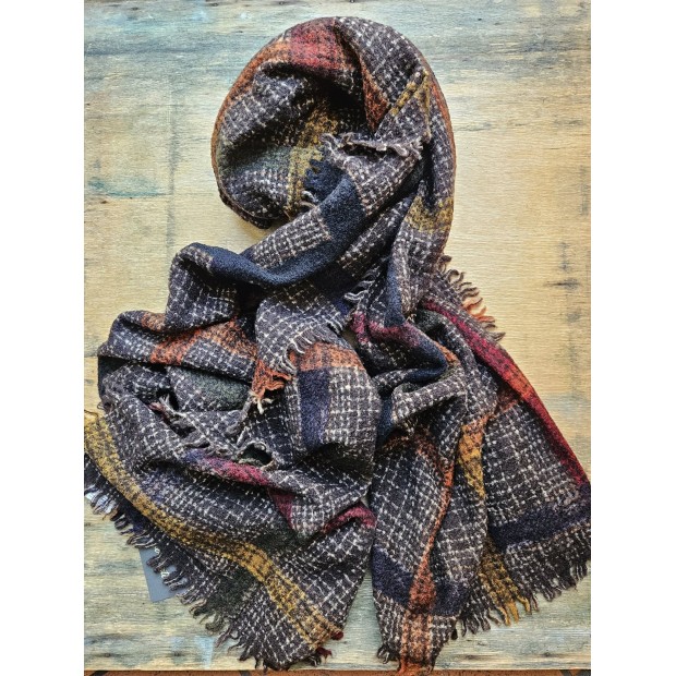 Faliero Sarti kašmyro vilnos ir vilnos skara Faliero Sarti kašmyro vilnos ir vilnos skara